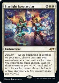 Magic: The Gathering - Unfinity - Starlight Spectacular (Galaxy Foil) - Rare/314 Lightly Played