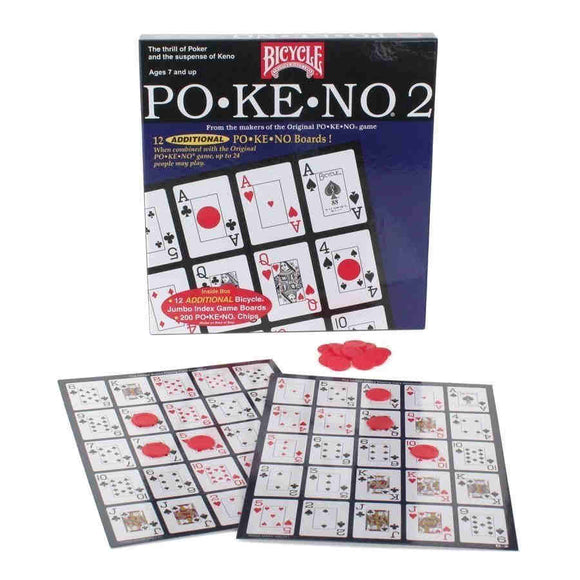 BICYCLE PLAYING CARD GAME: POKENO TWO