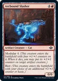 Magic: The Gathering Single - Modern Horizons 2 - Arcbound Slasher - Common/111 Lightly Played