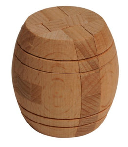 Wooden Barrel Puzzle