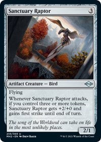 Magic: The Gathering - Modern Horizons 2 - Sanctuary Raptor Uncommon/233 Lightly Played