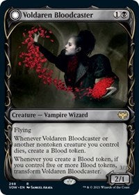Magic: The Gathering - Innistrad: Crimson Vow - Voldaren Bloodcaster (Showcase) Rare/398 Lightly Played