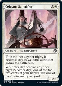 Magic: The Gathering Single - Innistrad: Midnight Hunt - Celestus Sanctifier - Common/012 Lightly Played