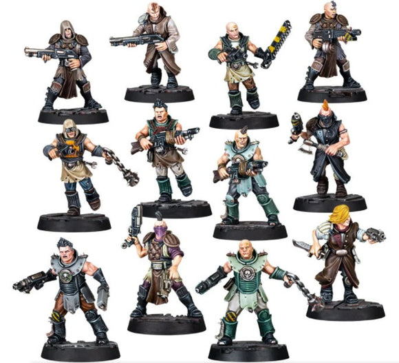 Warhammer 40,000 - Necromunda - Underhive Outcasts Gang