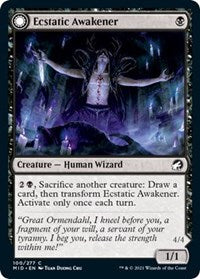 Magic: The Gathering Single - Innistrad: Midnight Hunt - Ecstatic Awakener - Common/100 Lightly Played