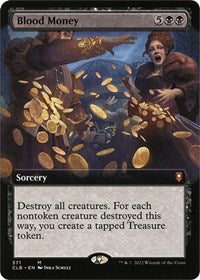 Magic: The Gathering Single - Commander Legends: Battle for Baldur's Gate - Blood Money (Extended Art) Mythic/571 Lightly Played