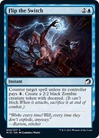 Magic: The Gathering Single - Innistrad: Midnight Hunt - Flip the Switch - Common/054 Lightly Played