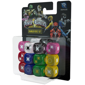 Power Rangers - Heroes of the Grid: Ranger Dice Set