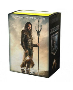 Dragon Shield Sleeves: Standard- Matte 'Aquaman' Art, Limited Edition (100 ct.).