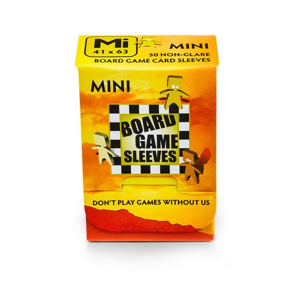 No Glare Mini Board Game Sleeves 41x63mm (50)