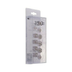 ULTRA PRO: 11CT POLYHEDRAL DICE: ECLIPSE SMOKE GREY