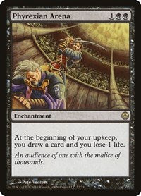 Magic: The Gathering - Duel Decks: Phyrexia vs. the Coalition - Phyrexian Arena Rare/001 Lightly Played