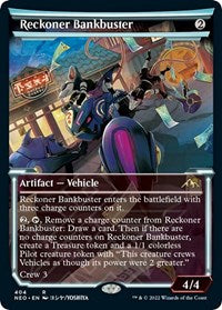 Magic: The Gathering Single - Kamigawa: Neon Dynasty - Reckoner Bankbuster (Showcase) Rare/404 Lightly Played
