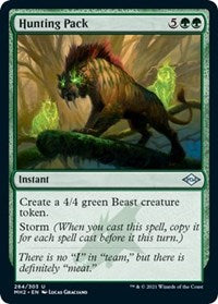 Magic: The Gathering Single - Modern Horizons 2 - Hunting Pack (Foil) - Uncommon/284 Lightly Played