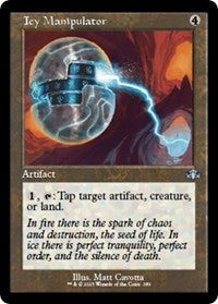 Magic: The Gathering Single - Dominaria Remastered - Icy Manipulator (Retro Frame) - Uncommon/380 Lightly Played