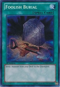 Yugioh / Yu-Gi-Oh! Single - Legendary Collection 4: Joey's World - Foolish Burial (1st Edition) - Secret Rare/LCJW-EN070 Lightly Played