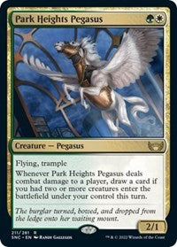 Magic: The Gathering Single - Streets of New Capenna - Park Heights Pegasus Rare/116 Lightly Played