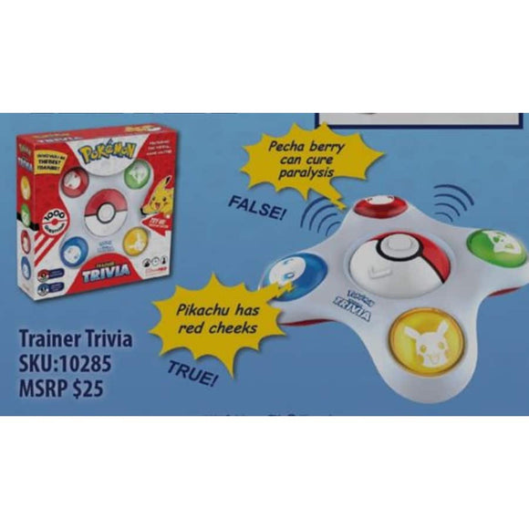 POKEMON TRAINER TRIVIA