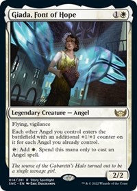Magic: The Gathering Single - Streets of New Capenna - Giada, Font of Hope Rare/014 Lightly Played