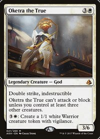 Magic: The Gathering - Amonkhet - Oketra the True Mythic/021 Lightly Played