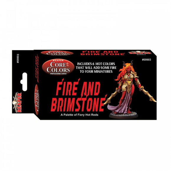 REAPER FAST PALETTE: FIRE AND BRIMSTONE: FIERY REDS