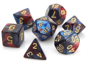 RPG Set - Red/Blue Marble