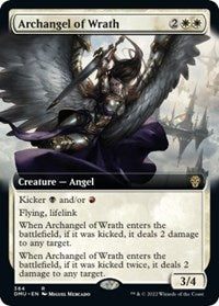 Magic: The Gathering Single - Dominaria United - Archangel of Wrath (Extended Art) - FOIL Rare/384 Lightly Played