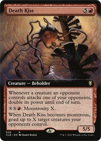 Magic: The Gathering Single - Commander Legends: Battle for Baldur's Gate - Death Kiss (Extended Art) - Rare/629 Lightly Played