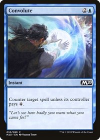 Magic: The Gathering Single - Core Set 2020 - Convolute - Common/055 Lightly Played