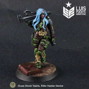 Infinity: Druze Shock Teams Killer Hacking Device Mercenaries