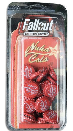 FALLOUT: WASTELAND WARFARE - NUKA COLA CAPS SET (50CT)