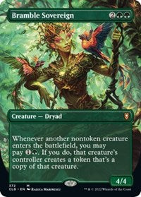 Magic: The Gathering - Commander Legends: Battle for Baldur's Gate - Bramble Sovereign (Borderless) Mythic/372 Lightly Played