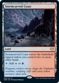 Magic: The Gathering - Innistrad: Crimson Vow - Stormcarved Coast Rare/265 Lightly Played