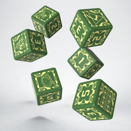 Battletech: House Liao 6D6 Dice Set