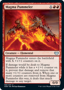 Magic: The Gathering - Innistrad: Crimson Vow - Magma Pummeler Uncommon/169 Lightly Played