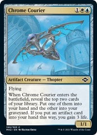 Magic: The Gathering Single - Modern Horizons 2 - Chrome Courier Foil Common/190 Lightly Played