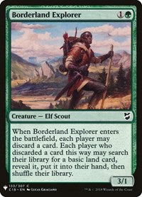 Magic: The Gathering - The List - Commander 2018 - Borderland Explorer - Common/133 Lightly Played