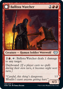 Magic: The Gathering - Innistrad: Crimson Vow - Ballista Watcher Uncommon/143 Lightly Played