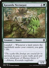 Magic: The Gathering Single - Zendikar Rising - Kazandu Nectarpot - Common/190 Lightly Played