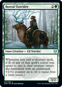 Magic: The Gathering - Kaldheim - Boreal Outrider - Uncommon/163 Lightly Played