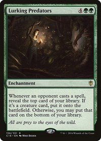 Magic: The Gathering - Commander 2016 - Lurking Predators Rare/156 Lightly Played