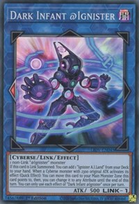 Yu-Gi-Oh! YuGiOh Single - Lightning Overdrive - Dark Infant @Ignister - Super Rare/LIOV-EN045 Lightly Played