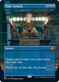 Magic: The Gathering Single - Dominaria Remastered - Time Stretch (Borderless) - Mythic/422 Lightly Played