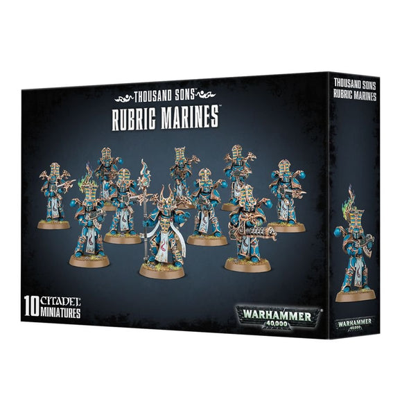 Warhammer 40,000 - Thousand Sons Rubric Marines