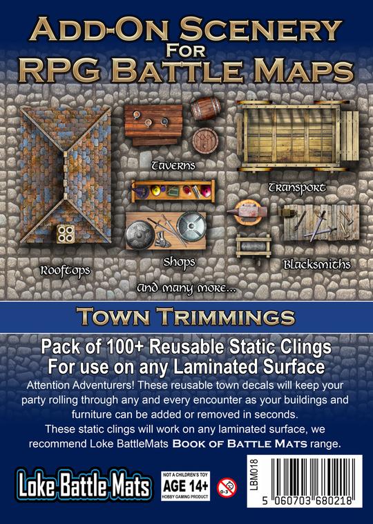 Battle Mat: Add On Scenery - Trimmings