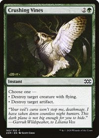 Magic: The Gathering Single - Double Masters - Crushing Vines - Common/162 Lightly Played