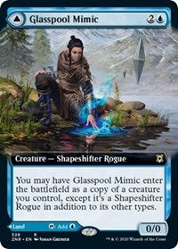 Magic: The Gathering Single - Zendikar Rising - Glasspool Mimic (Extended Art) - Rare/328 Lightly Played