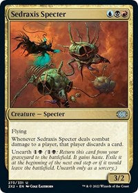 Magic: The Gathering Single - Double Masters 2022 - Sedraxis Specter - FOIL Uncommon/273 Lightly Played