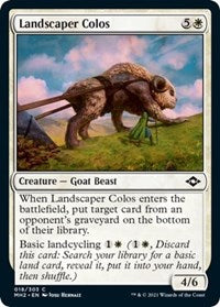 Magic: The Gathering Single - Modern Horizons 2 - Landscaper Colos - Common/018 Lightly Played