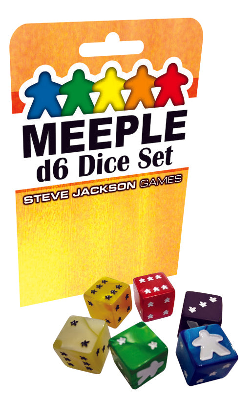 Meeple D6 Dice Set